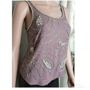 Bar III beaded tank